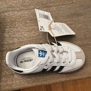 Brand new baby Adidas Sambas! Never worn new with tags in box